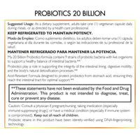PROBIOTICS 20 BILLION