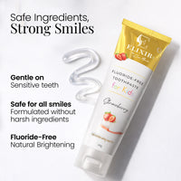 FLUORIDE FREE NATURAL TOOTHPASTE KIDS STRAWBERRY 100 GR