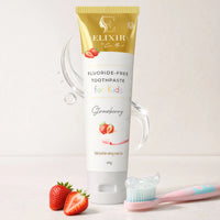 FLUORIDE FREE NATURAL TOOTHPASTE KIDS STRAWBERRY 100 GR