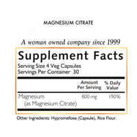 MAGNESIUM CITRATE