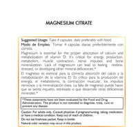 MAGNESIUM CITRATE