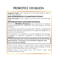 PROBIOTICS 100 BILLION