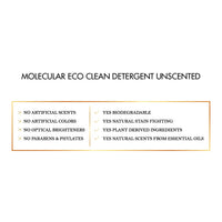 MOLECULAR ECO CLEAN DETERGENT 60 LOADS