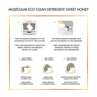 MOLECULAR ECO CLEAN DETERGENT 60 LOADS