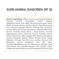 ELIXIR MINERAL SUNSCREEN